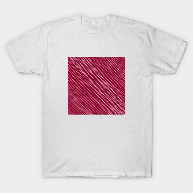 Red white lining t shirt discount